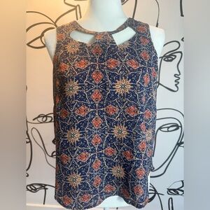 Lush Multicolor Patterned Fabric